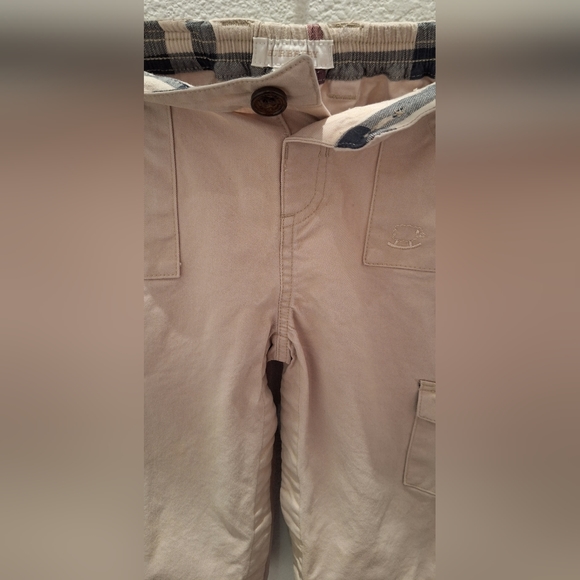 Burberry Khaki Pants 12m - Picture 3 of 6